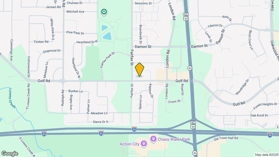 2326 Golf Rd Map and Location Details