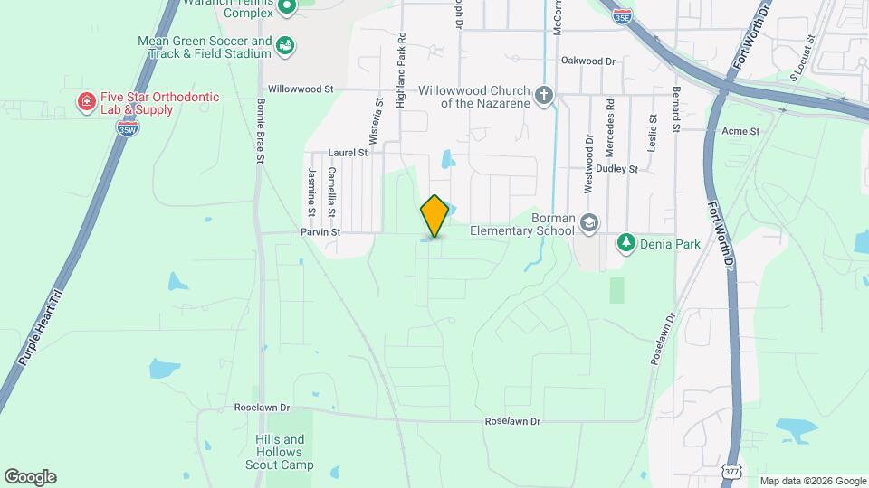2504 Wren Ln Map and Location Details