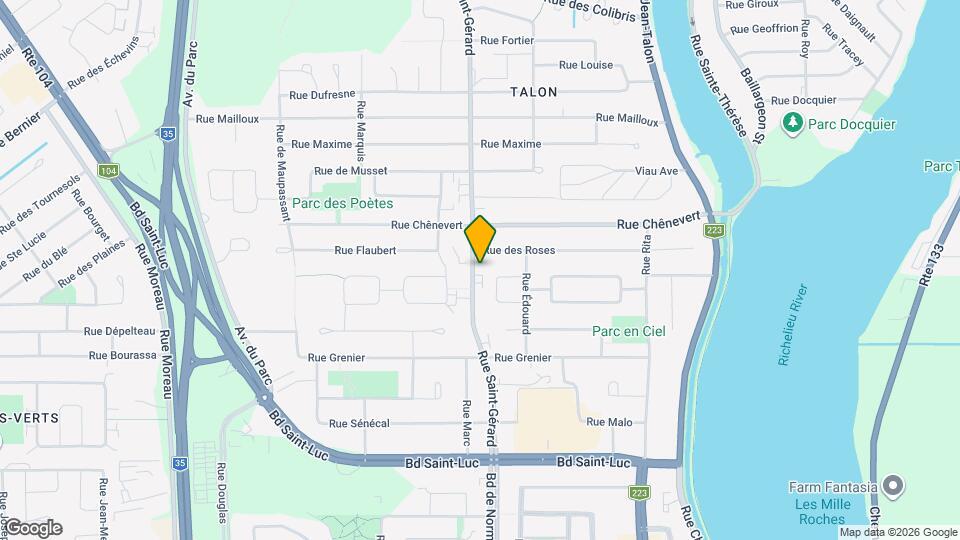 137 Saint-Gérard Rue Map and Location Details