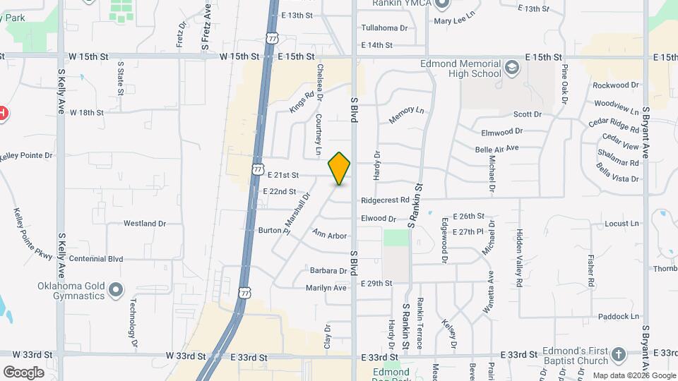 2108 Henderson Dr Map and Location Details