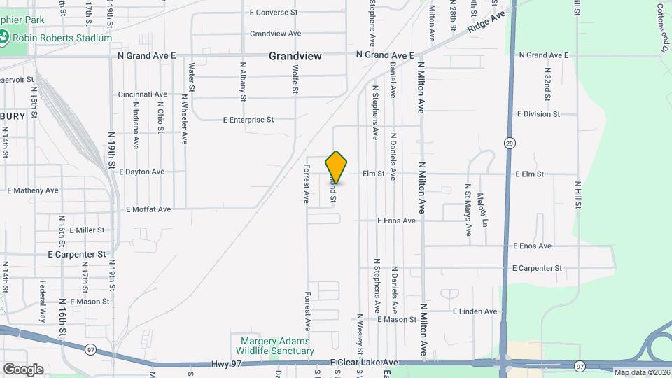 924 N Edmond St Mapa y Detalles de la Ubicación