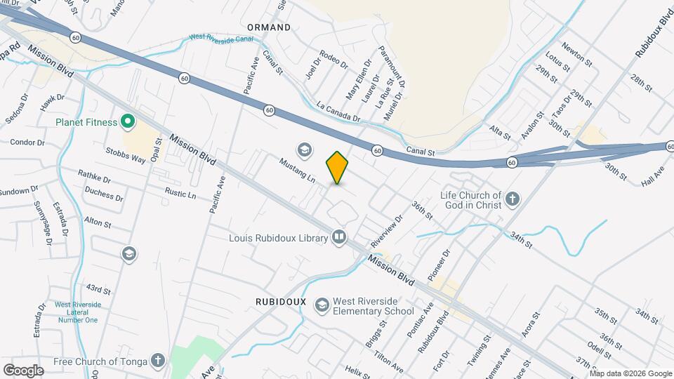 5890 Antonia Pl Map and Location Details