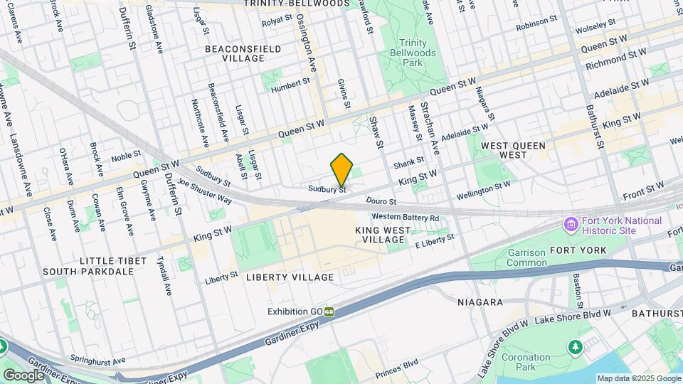 7 Sudbury St Map and Location Details