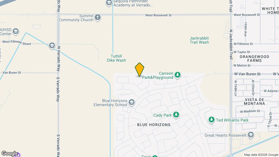 20117 W Woodlands Ave Map and Location Details