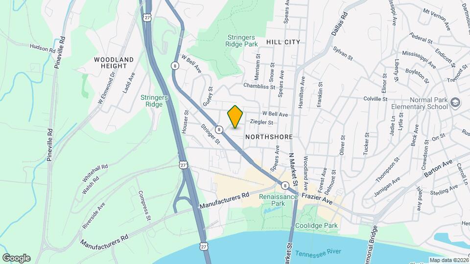 411 Fairpoint St, Unit #202 Map and Location Details