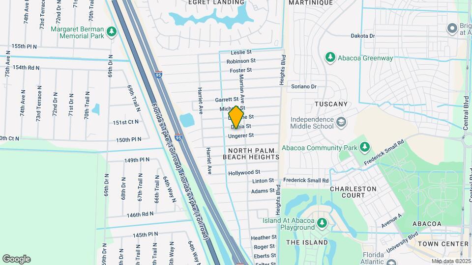 6229 Ungerer St Mapa y Detalles de la Ubicación