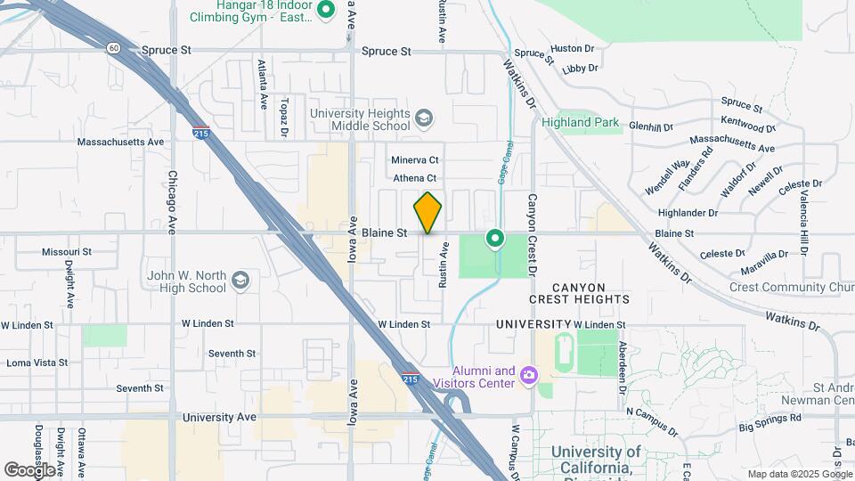 1140 W Blaine St Map and Location Details