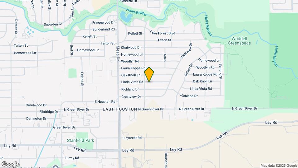 9010 Linda Vista Rd Map and Location Details