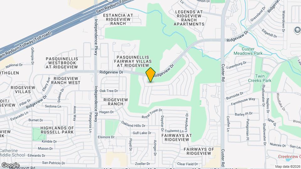 2625 Royal Birkdale Dr Mapa y Detalles de la Ubicación