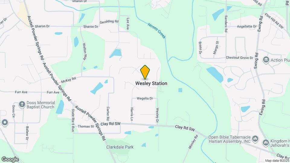 4487 Wesley Way Map and Location Details