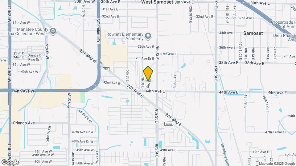 4210 8th St Ct E Map and Location Details