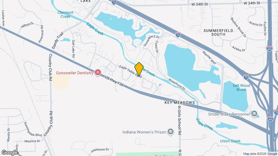 2971 Horseshoe Bend Dr Map and Location Details