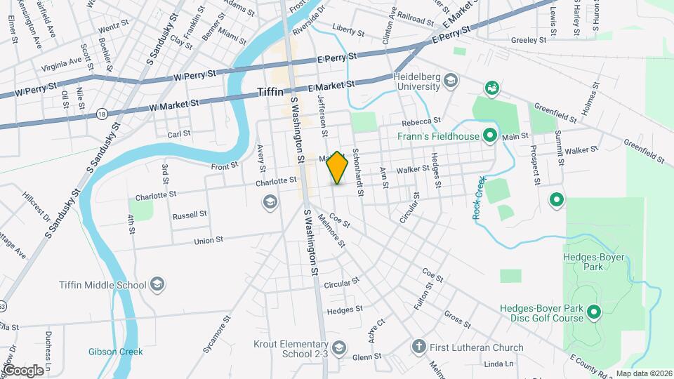 275 Jefferson St Map and Location Details