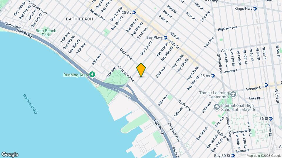207 Bay 31st St Map and Location Details