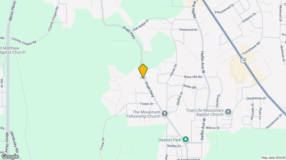 1344 Pratt Hwy Map and Location Details