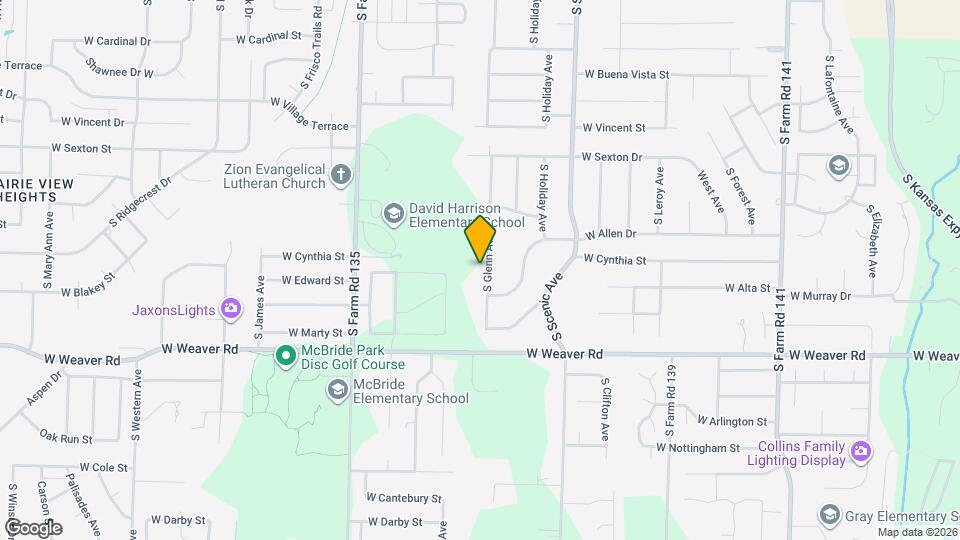 4835-4837 S Glenn Ave Map and Location Details