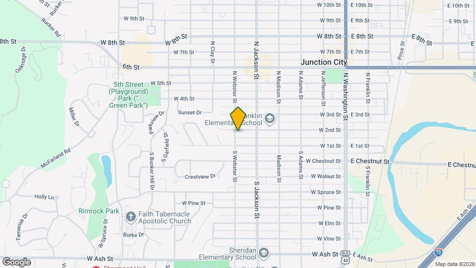 537 W 2nd St Map and Location Details