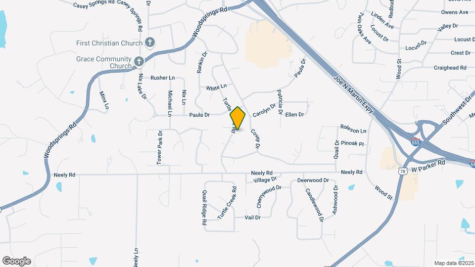 2904 Turtle Creek Rd Map and Location Details