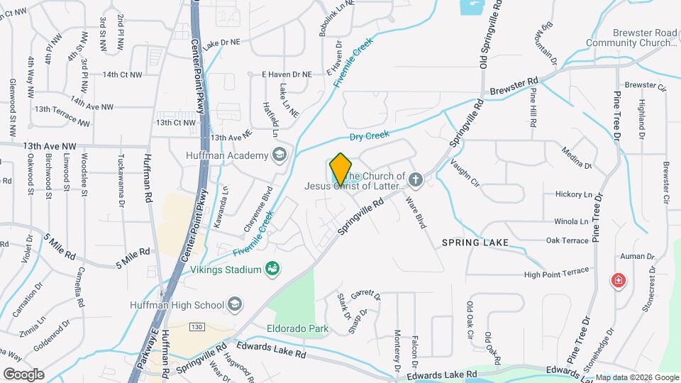 817 Springlake Dr Map and Location Details