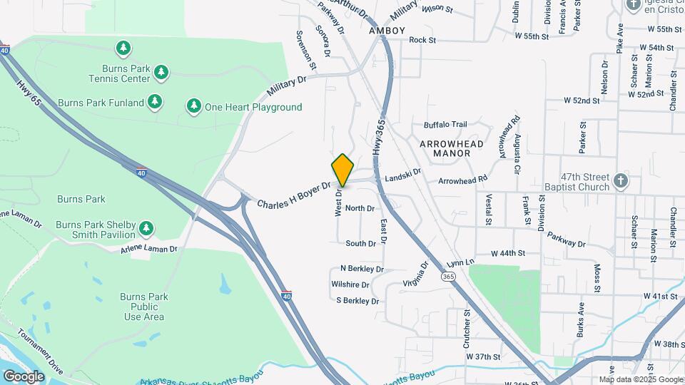 4620 West Dr Map and Location Details