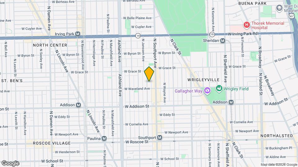 3717 N Janssen Ave, Unit J04P Map and Location Details