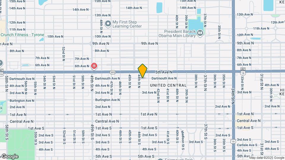 4344 Dartmouth Ave N Map and Location Details