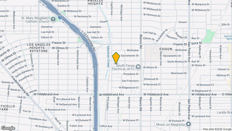 1139 Santa Anna St, Unit 1 Mapa y Detalles de la Ubicación