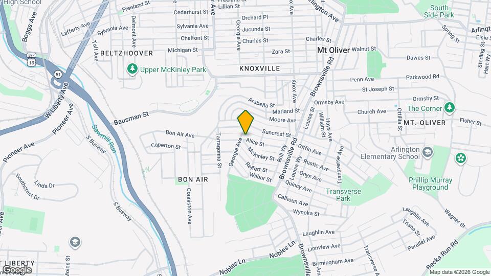 325 Alice St Map and Location Details