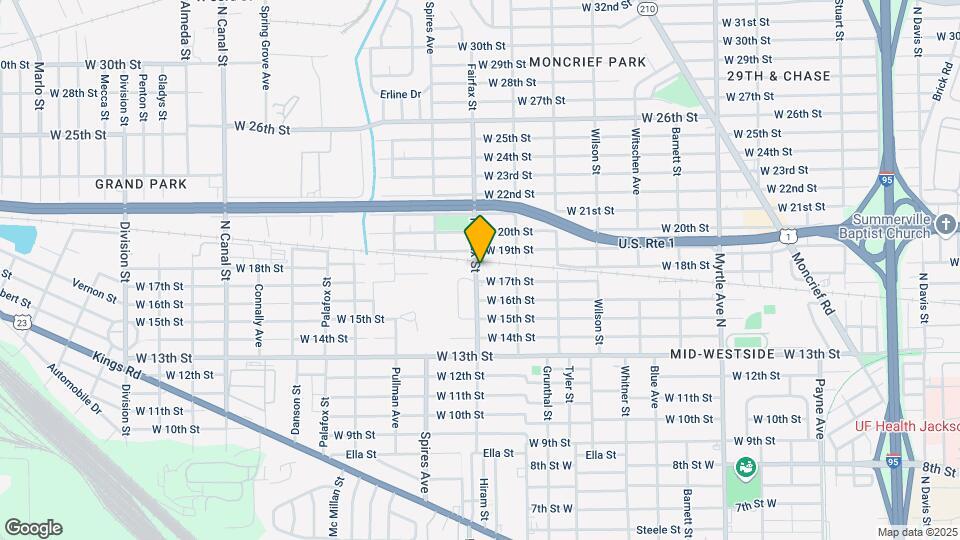 2719 Fairfax St Map and Location Details