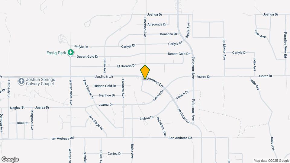 58201 Joshua Ln Map and Location Details