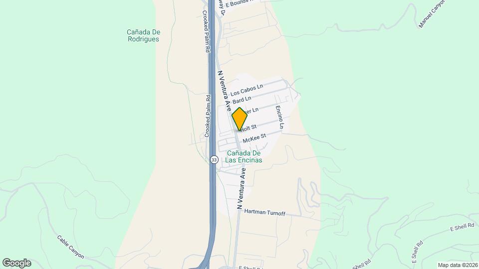 4224 N Ventura Ave, Unit D Mapa y Detalles de la Ubicación