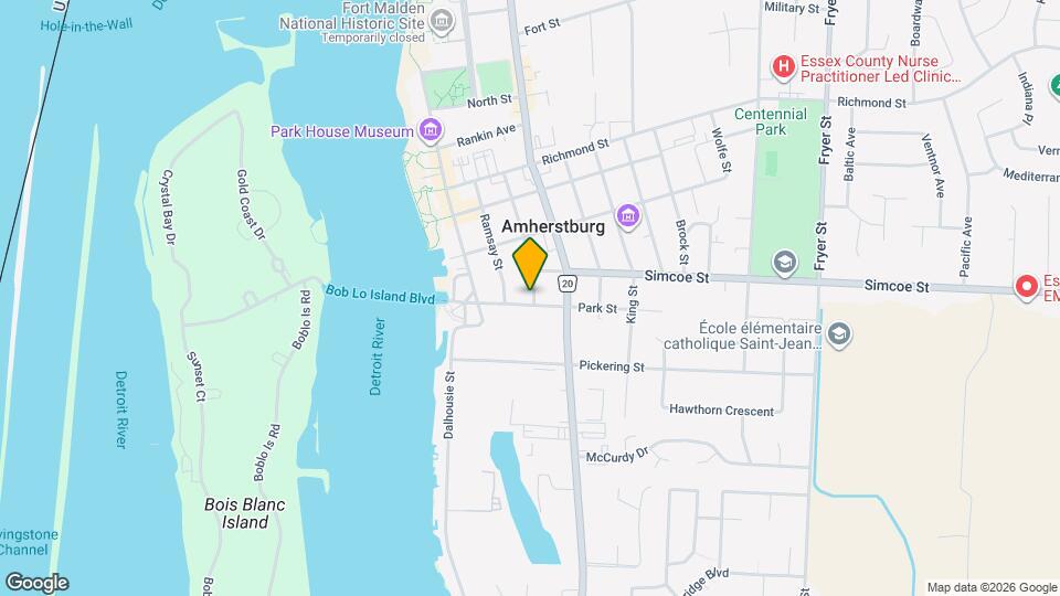 120 Park St Map and Location Details