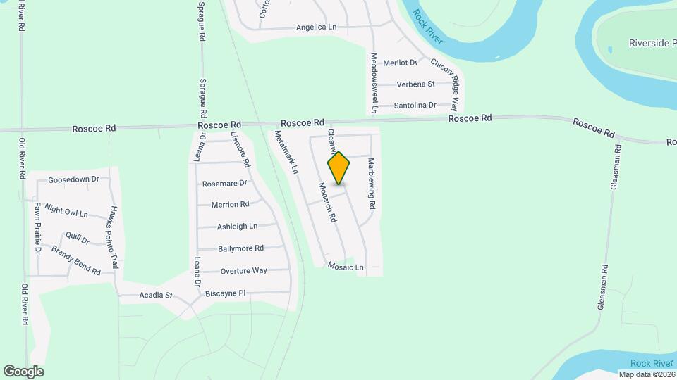 10284 Clearwing Ln Map and Location Details