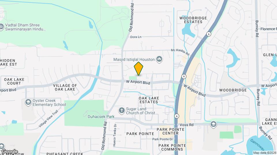 11414 Oak Lake Glen Cir Map and Location Details