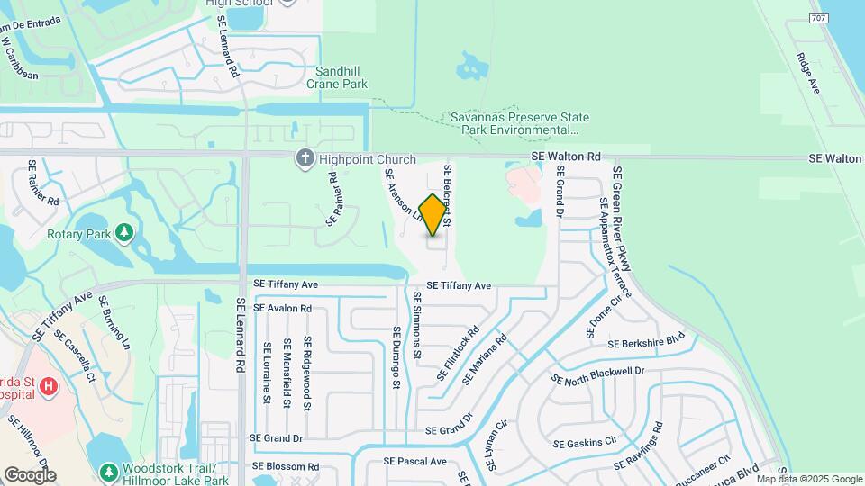 1561 SE Arenson Ln Map and Location Details