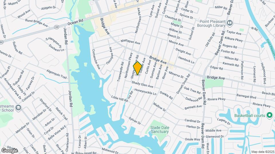 1331 Sunset Ave Map and Location Details