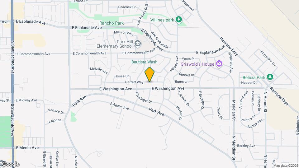 1262 Garrett Way Map and Location Details