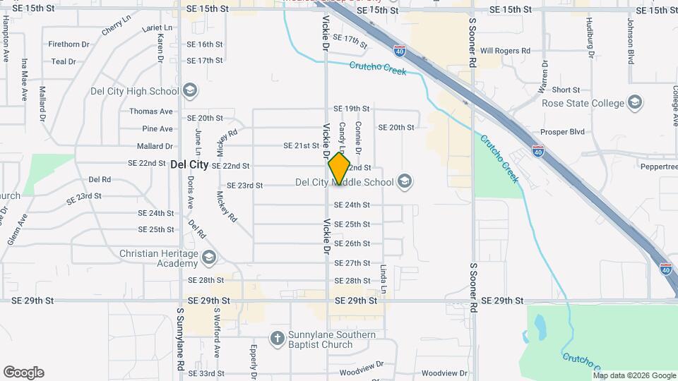 4712 SE 23rd St Map and Location Details
