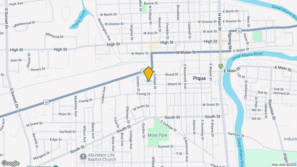 620 Miami St Mapa y Detalles de la Ubicación