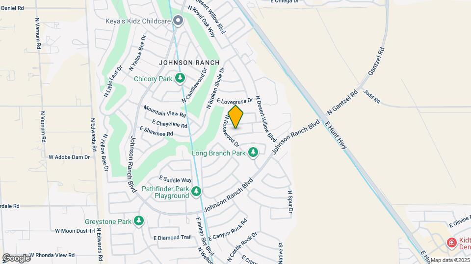 882 E Taylor Trail Map and Location Details