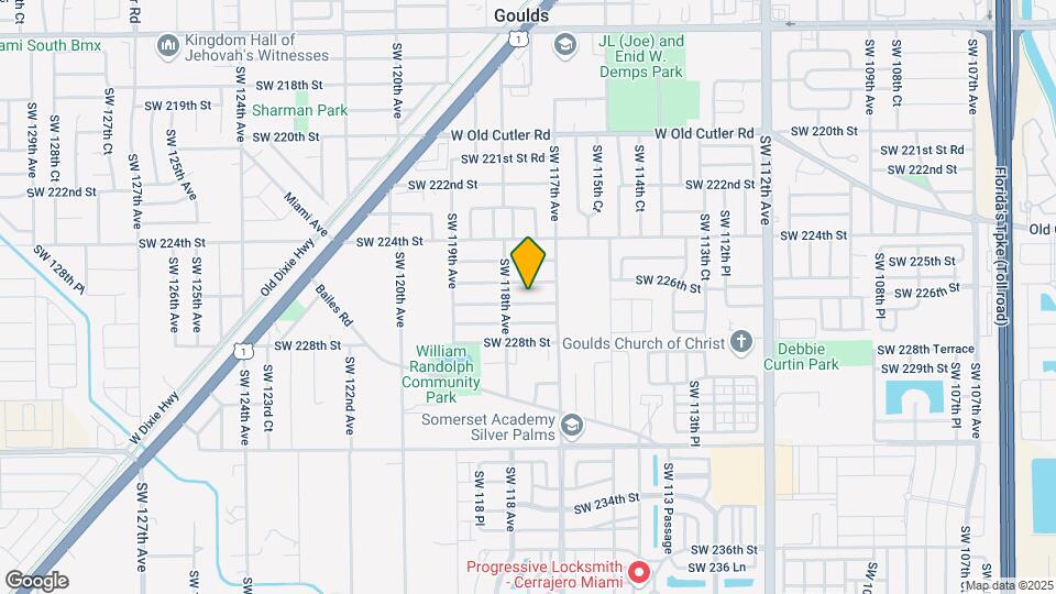 11761 SW 226th Terrace Map and Location Details