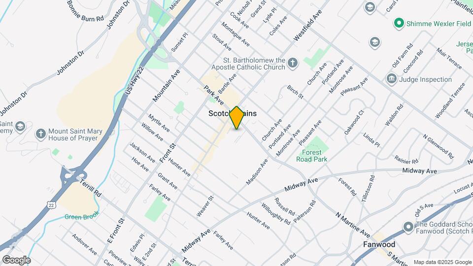 530 Park Ave Map and Location Details