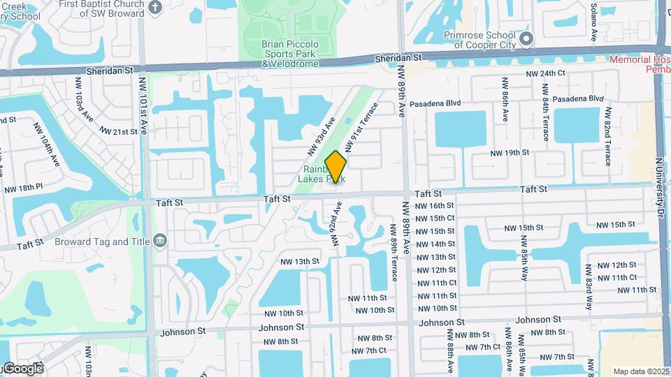 1710 NW 92nd Ave Map and Location Details