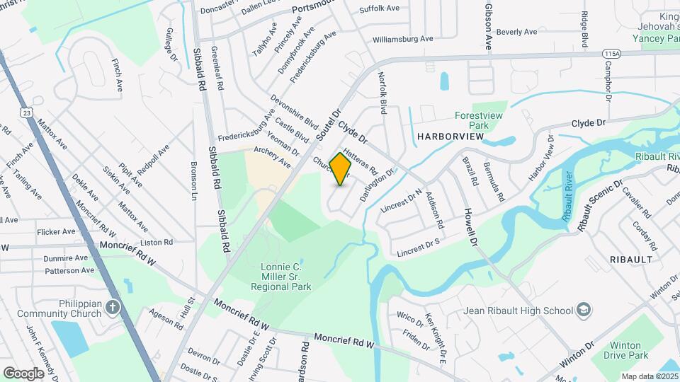 8645 Samona Dr W Map and Location Details