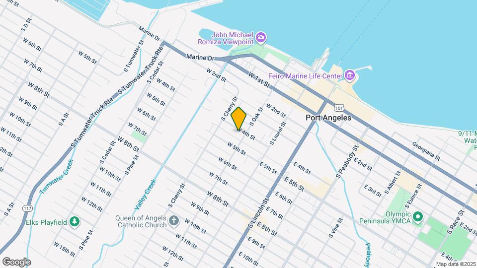 204 W 4th St Map and Location Details