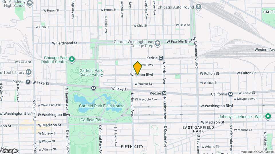 3341 W Fulton Blvd, Unit 2 Map and Location Details