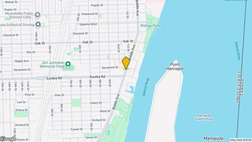 3247 Biddle Ave, Unit Apt 1 Mapa y Detalles de la Ubicación