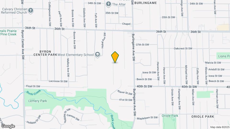 3842 Oak Valley Ave SW, Unit 3844 Map and Location Details