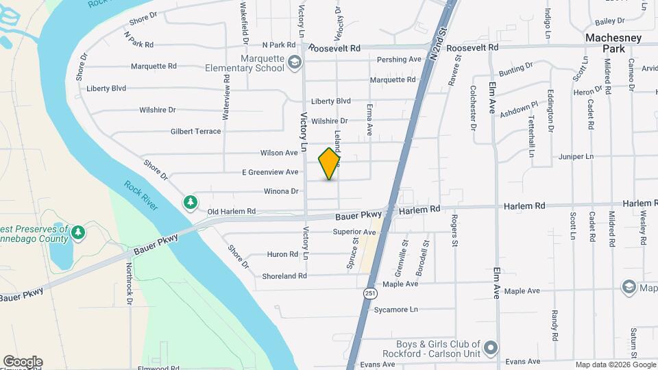 333 E Greenview Ave Map and Location Details