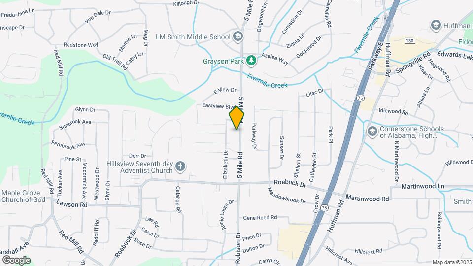 932 5 Mile Rd Map and Location Details